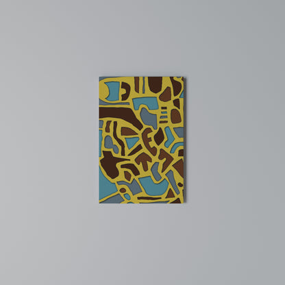 ASSYMETRICAL HARMONY Vertical Canvas Print