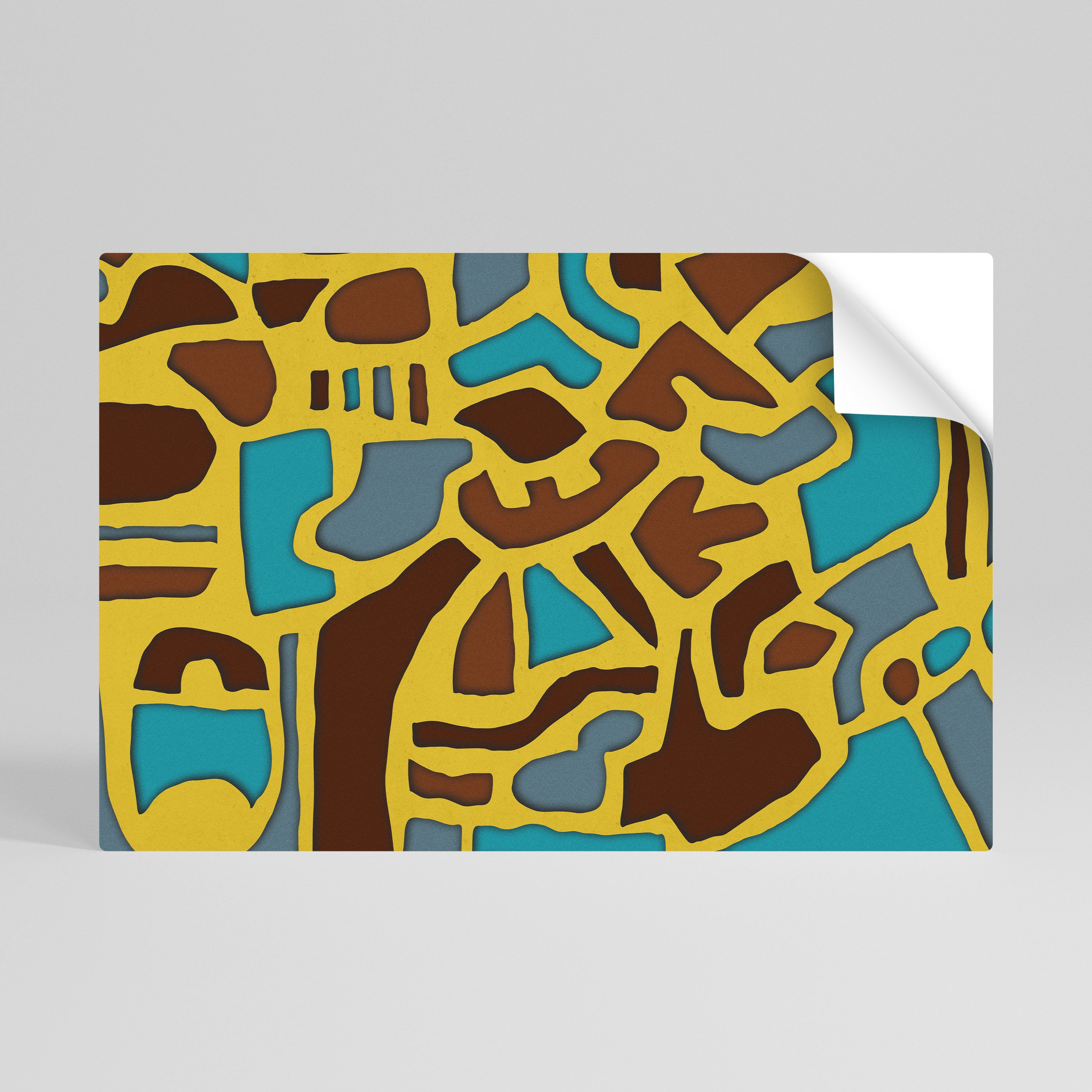 ASSYMETRICAL HARMONY Αυτοκόλλητη "Peel and Stick" Αφίσα οριζόντια