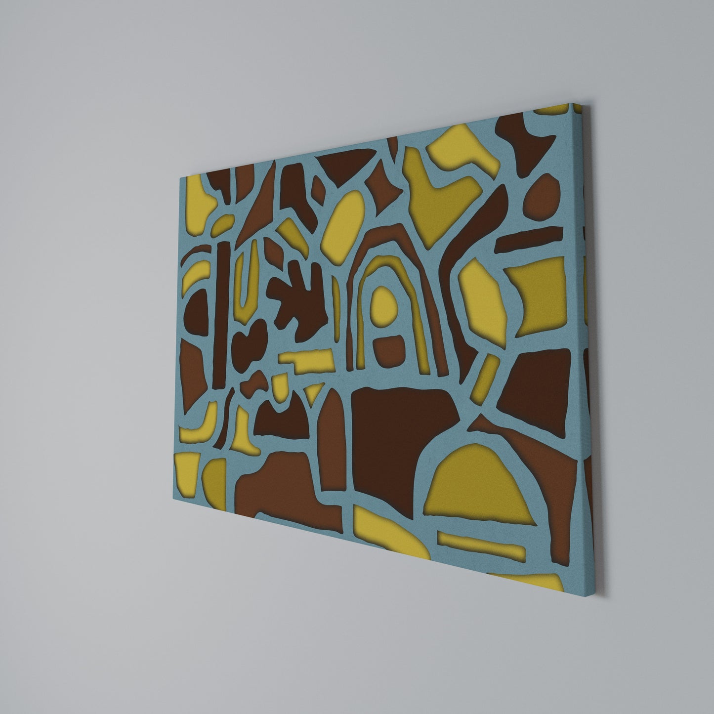 SHAPE EXTRAVAGANZA Horizontal Canvas Print