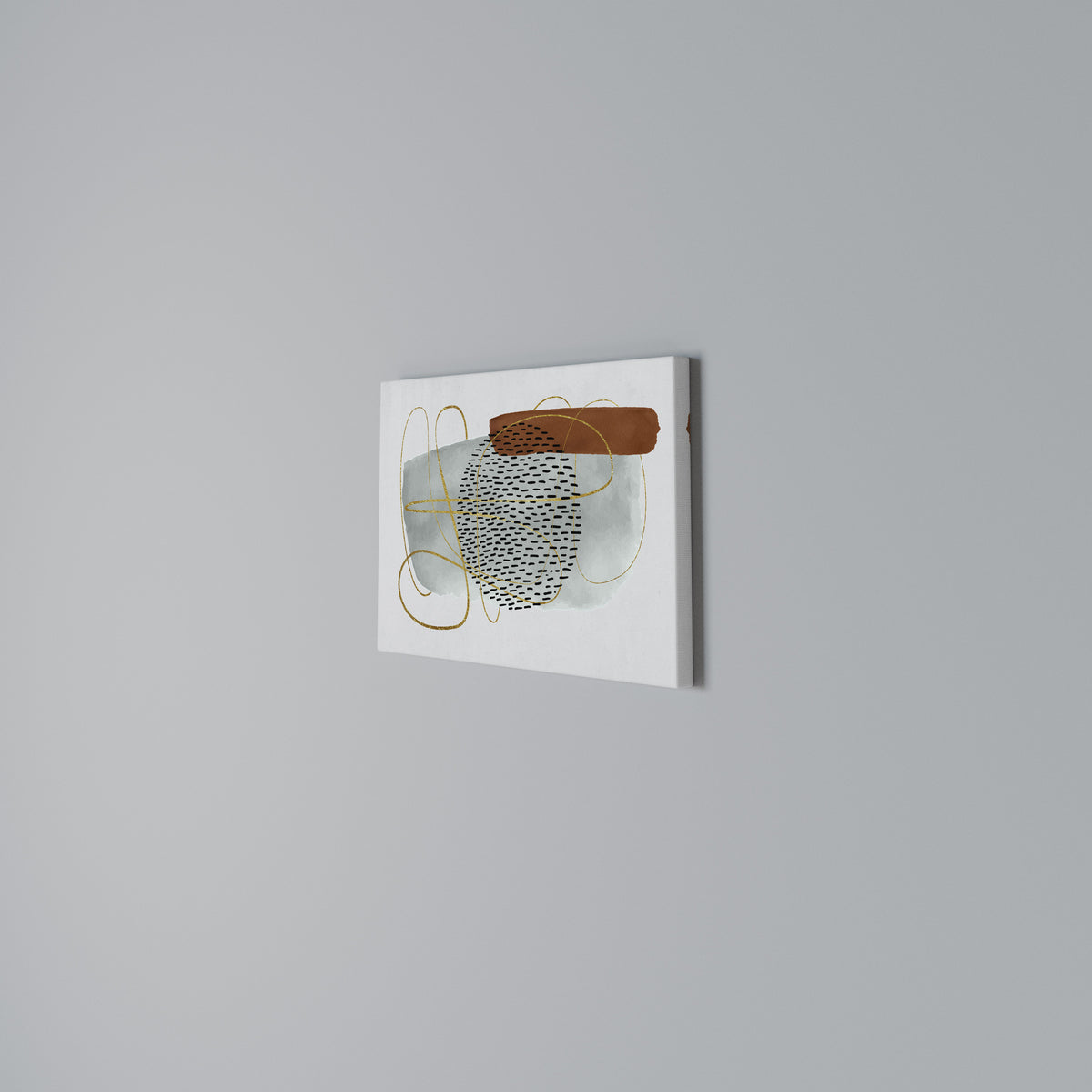 WRAPPED IN FORM Horizontal Canvas Print