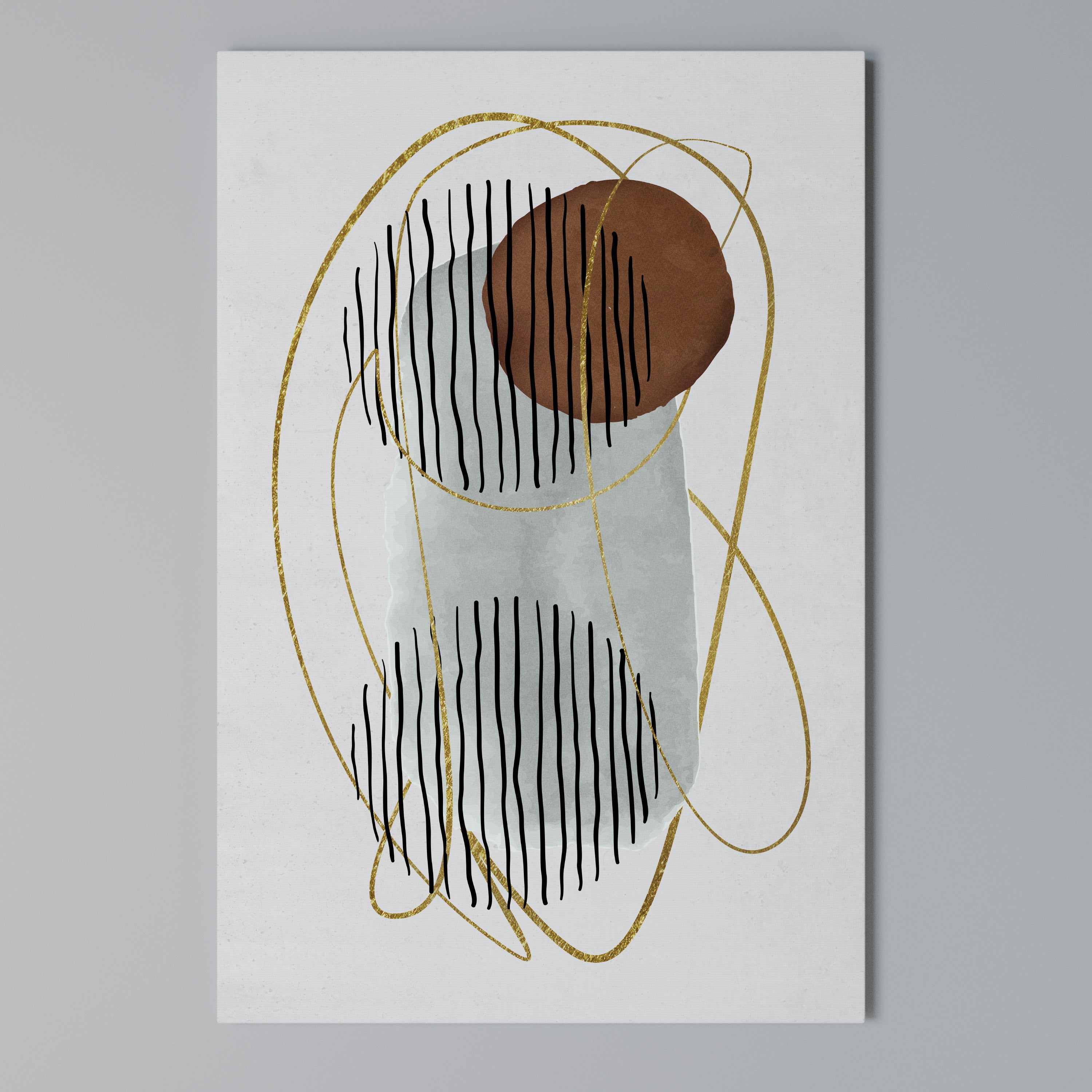 WRAPPED IN MOULD Vertical Canvas Print