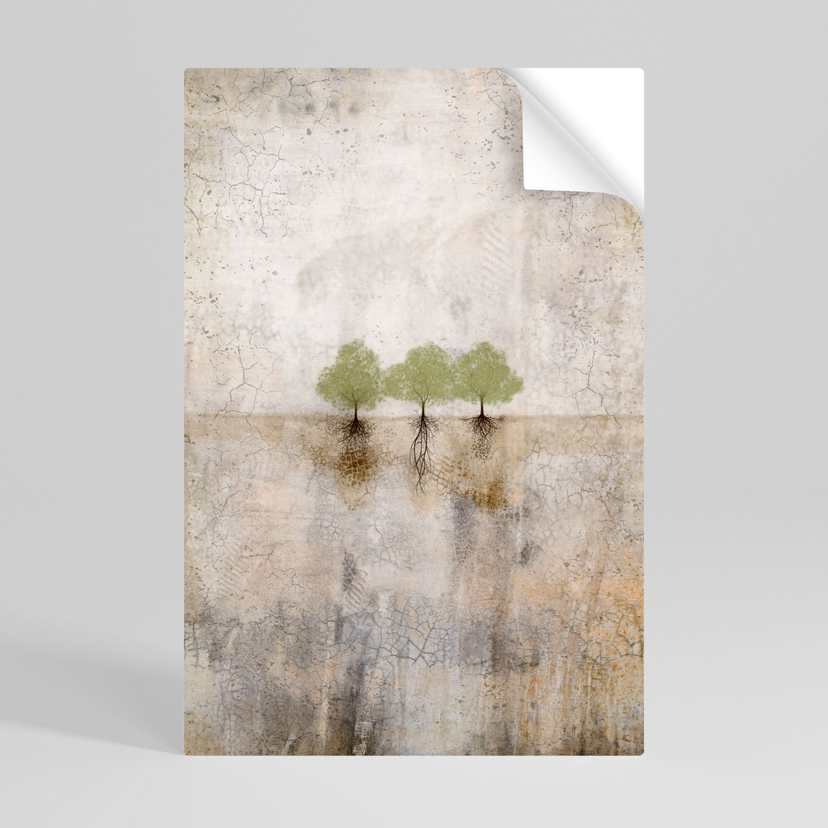 ROOTS OF TIME Αυτοκόλλητη Αφίσα κάθετη
