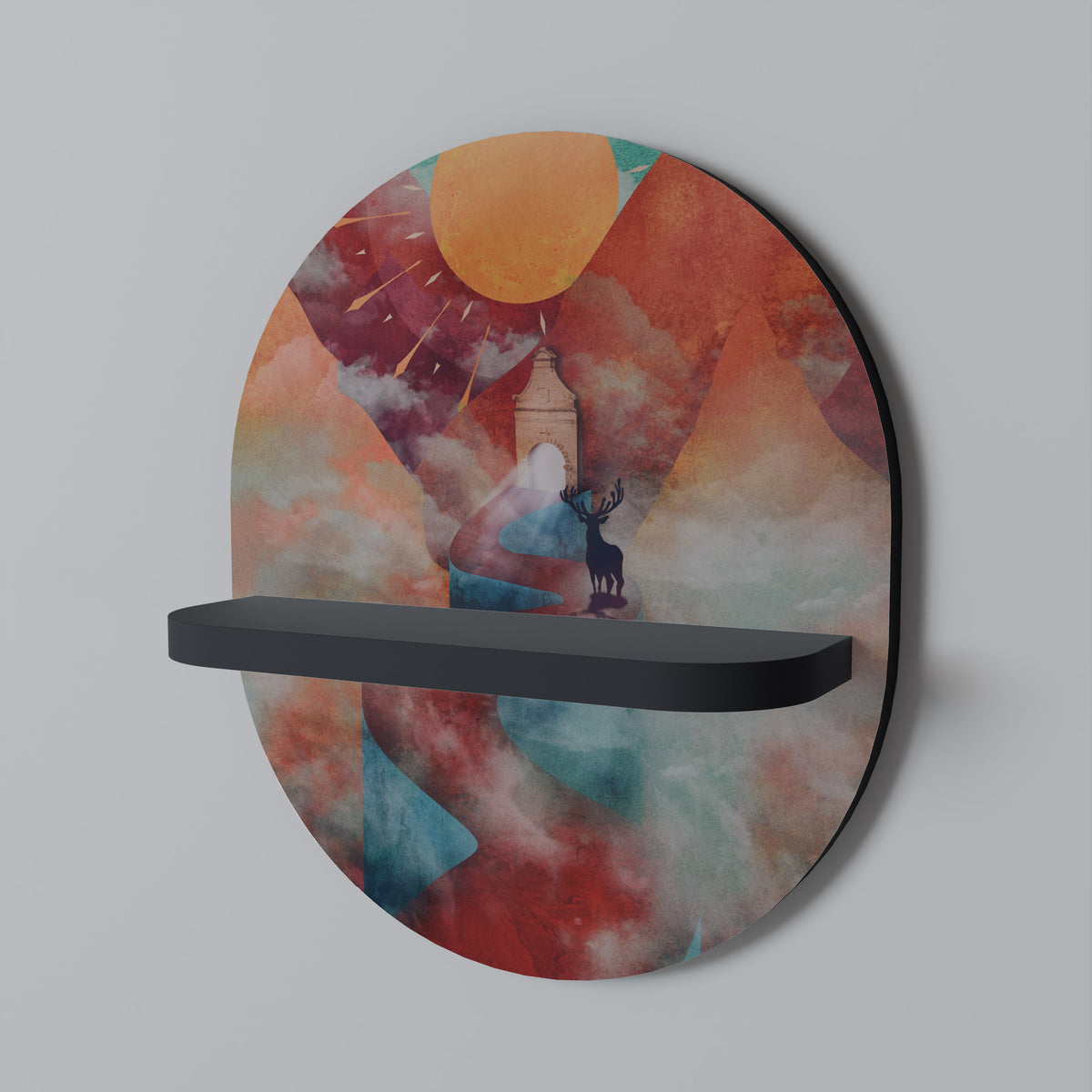 THE DEER MOUNTAIN Διακοσμητικό Ράφι Art Shelf