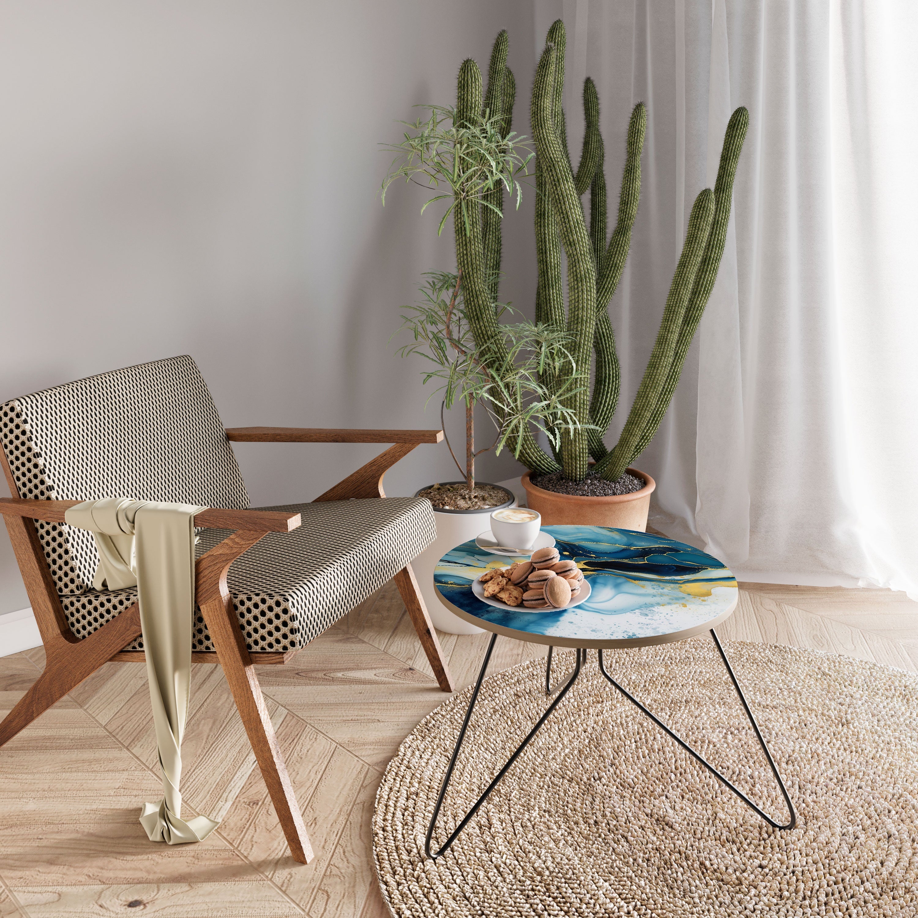 INKY MARBLE Coffee Table 60