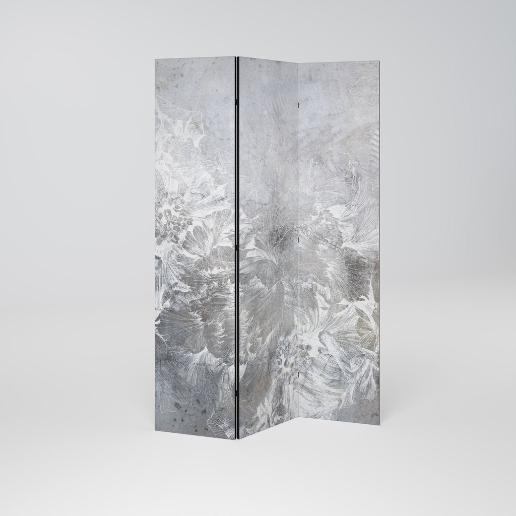 WHITE WHISPER Decorative 3-Panel Room Divider