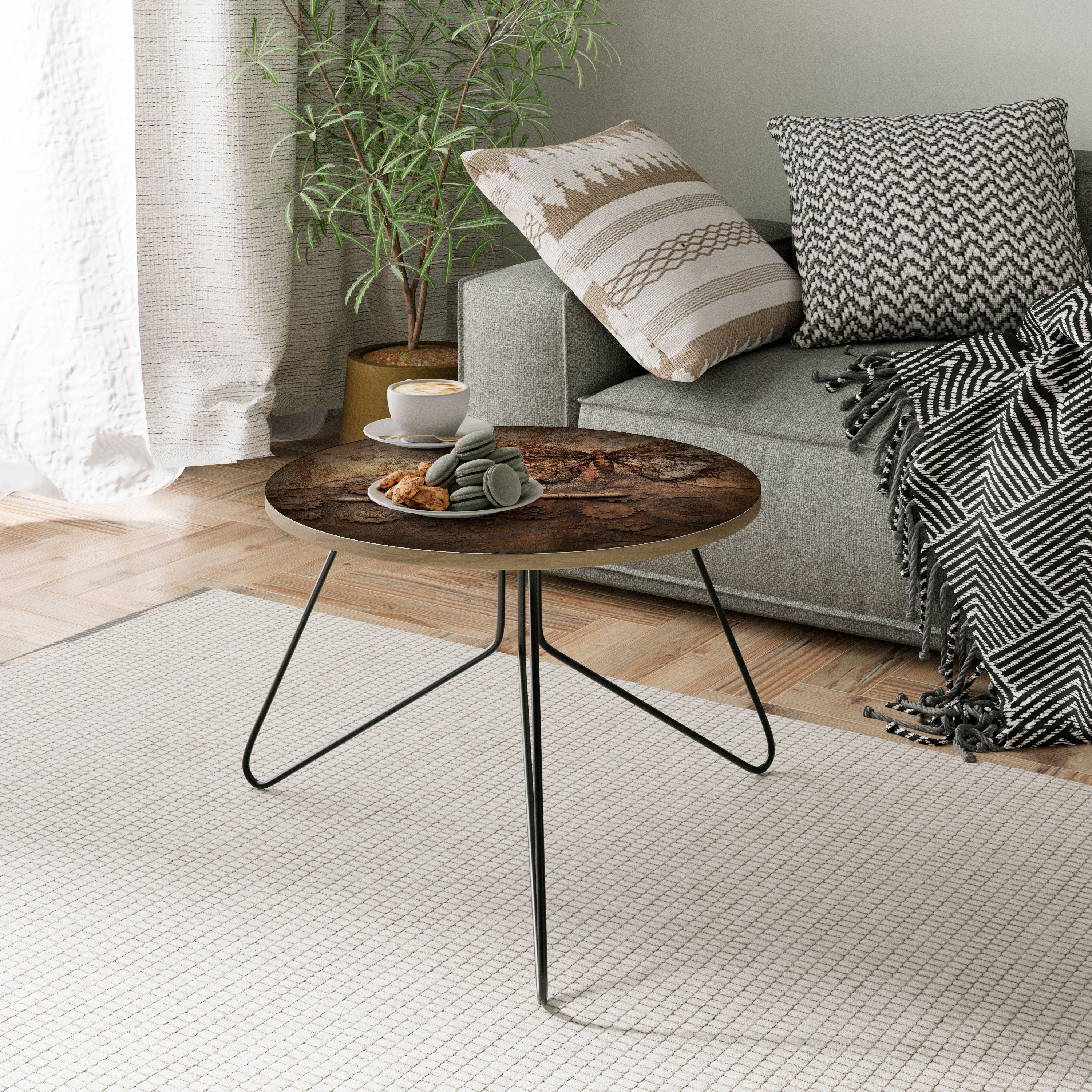 MECHANICAL BUTTERFLY Coffee Table 60