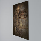 MECHANICAL BUTTERFLY Vertical Canvas Print