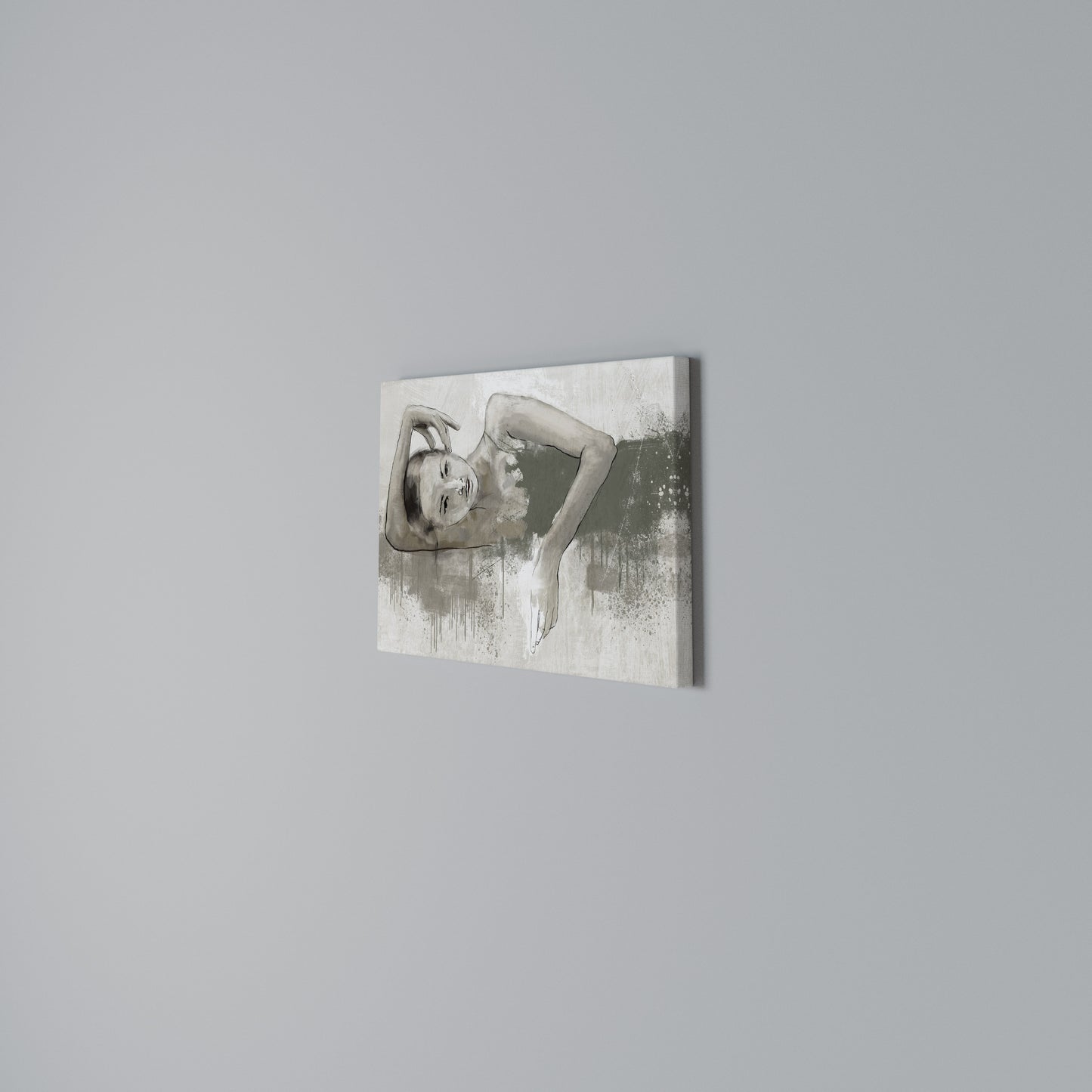 FROZEN IN TIME Horizontal Canvas Print