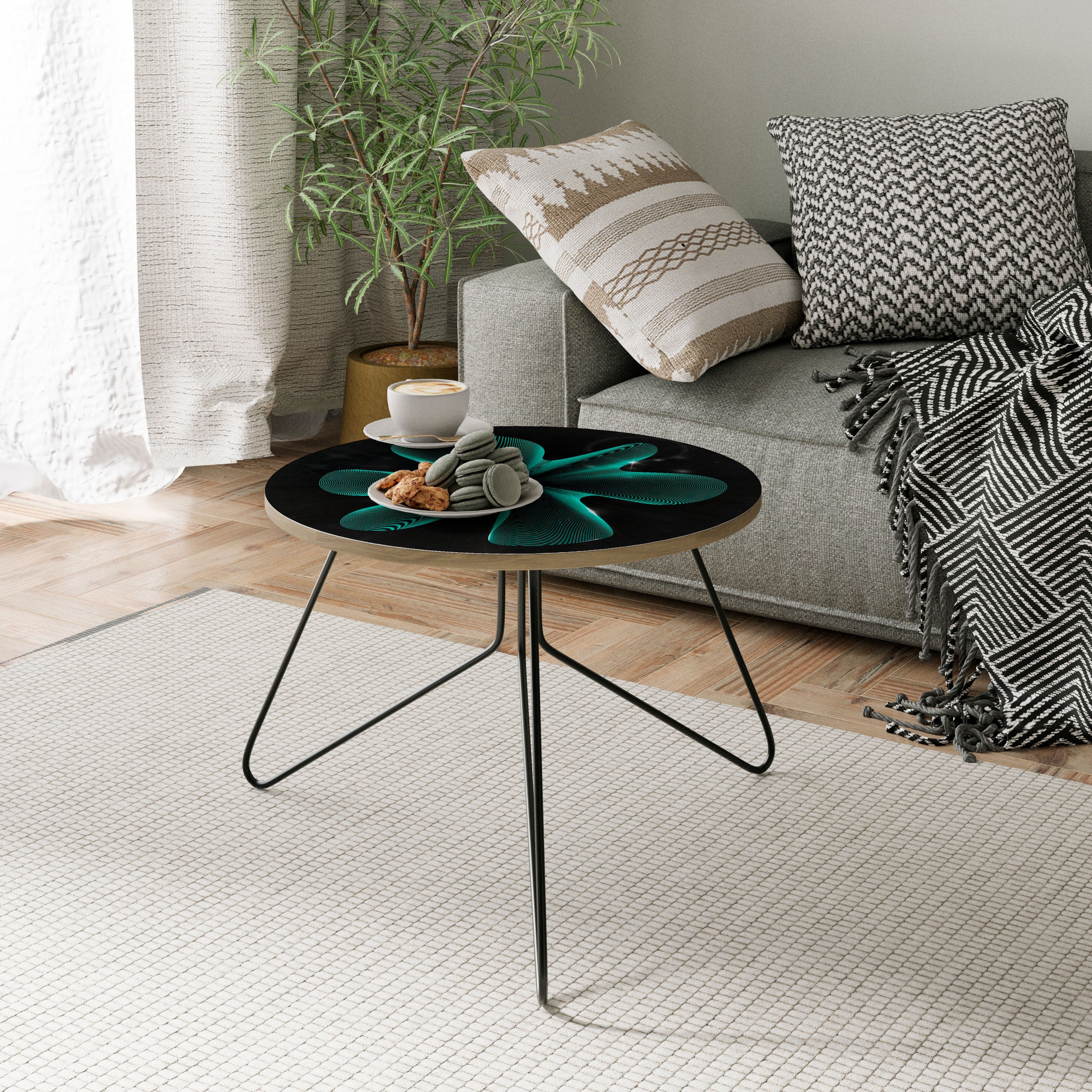 ELECTRIC ILLUSION Coffee Table 60