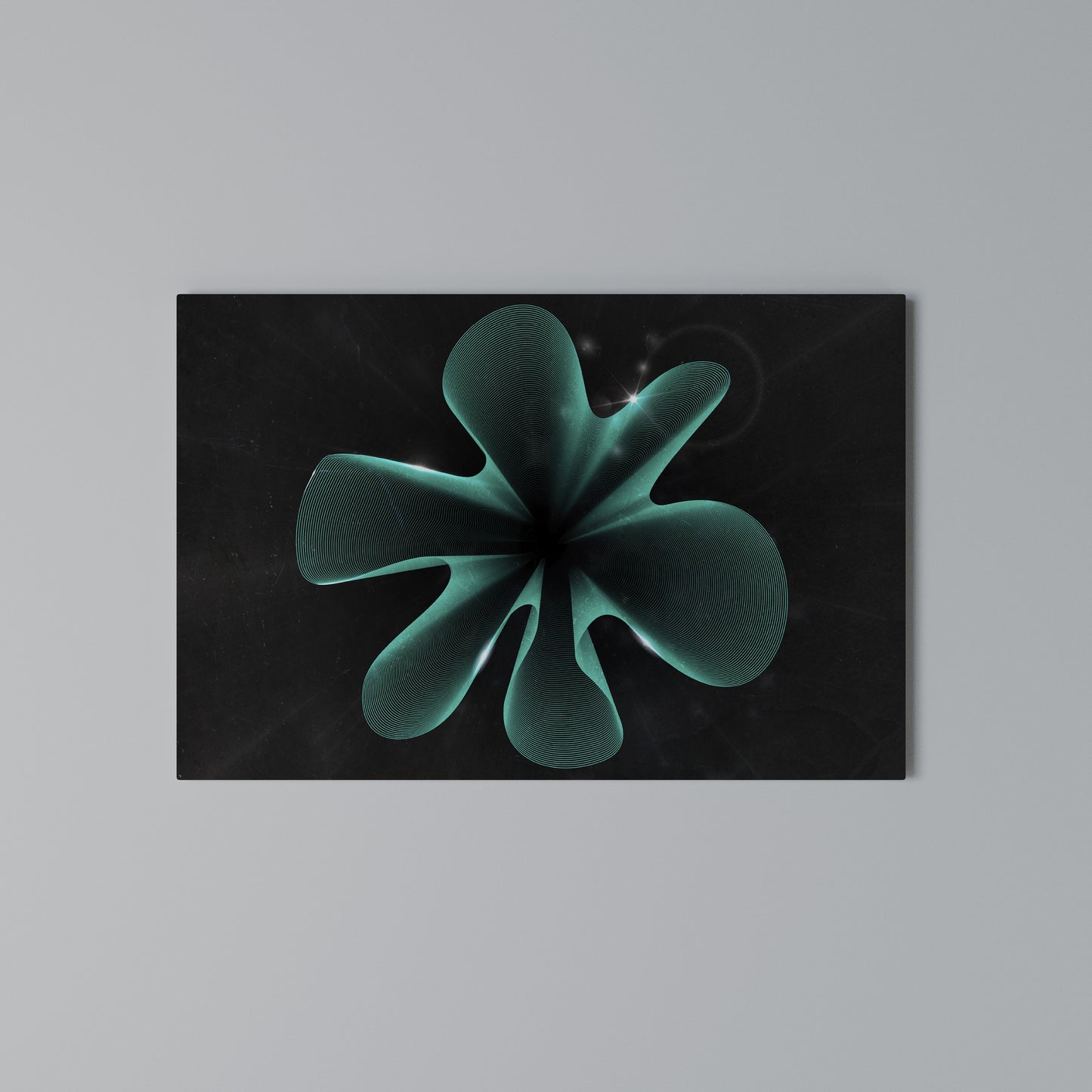 ELECTRIC ILLUSION Horizontal Canvas Print