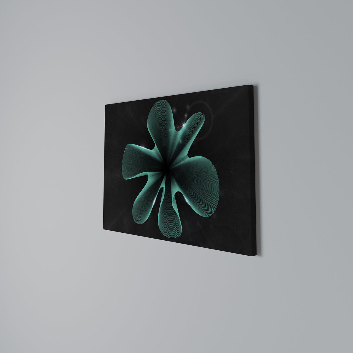 ELECTRIC ILLUSION Horizontal Canvas Print