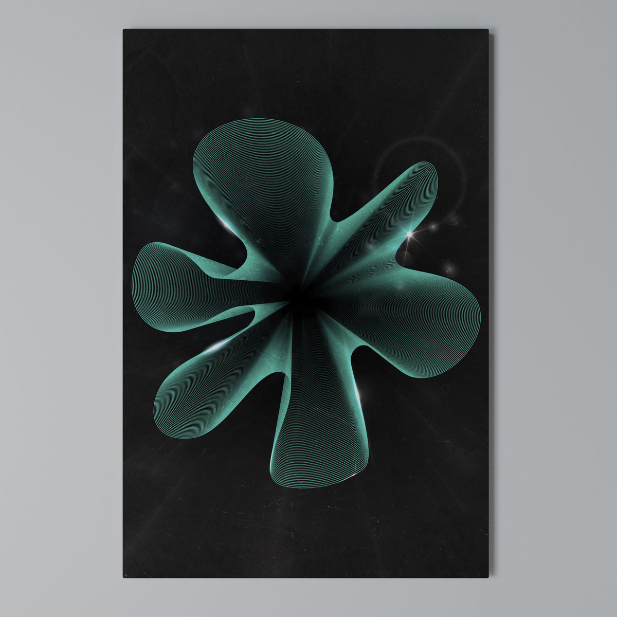 ELECTRIC ILLUSION Κατακόρυφος Πίνακας σε Καμβά