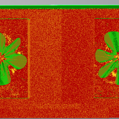 ELECTRIC ILLUSION Κατακόρυφος Πίνακας σε Καμβά