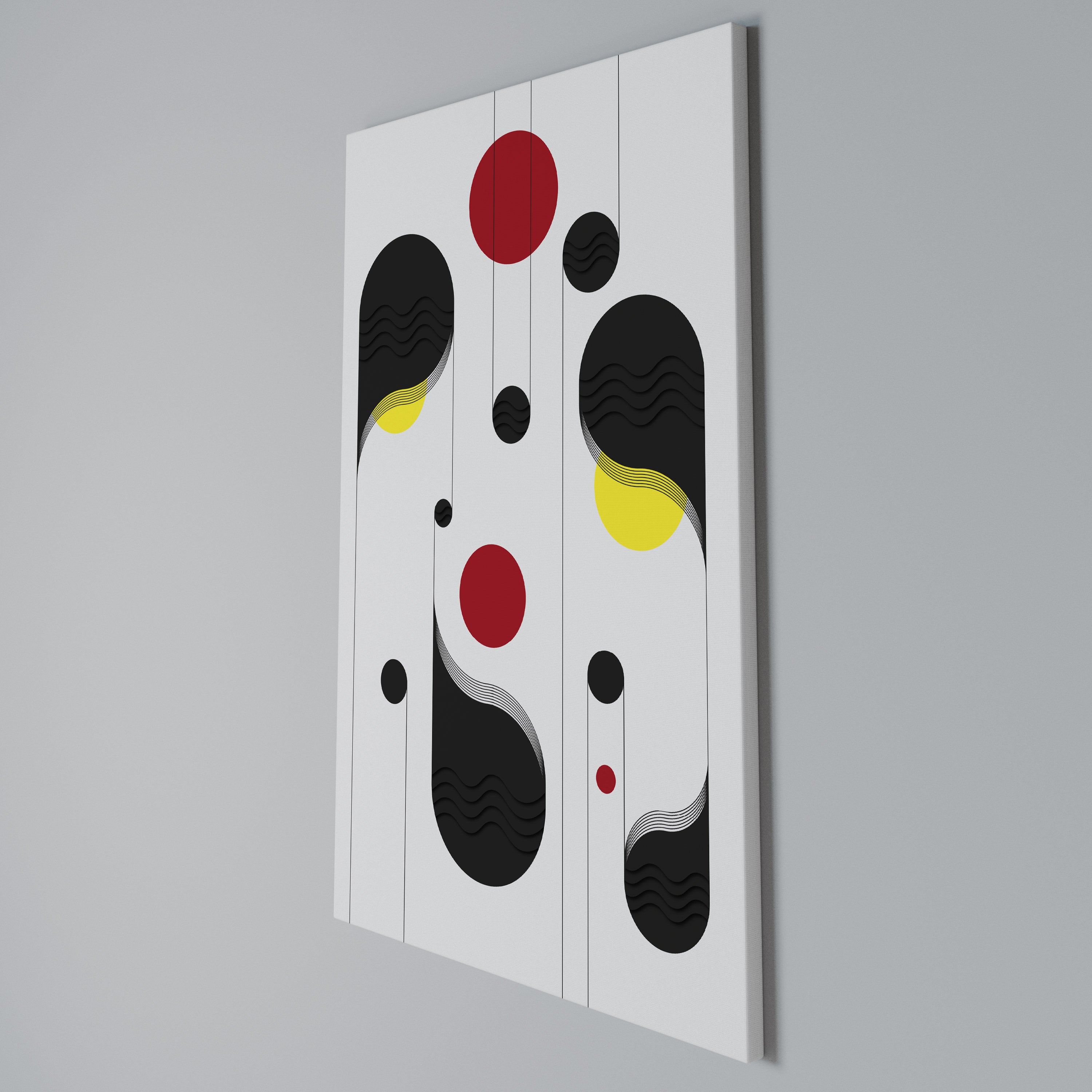 DOT-TO-DOT LULLABY Κατακόρυφος Πίνακας σε Καμβά