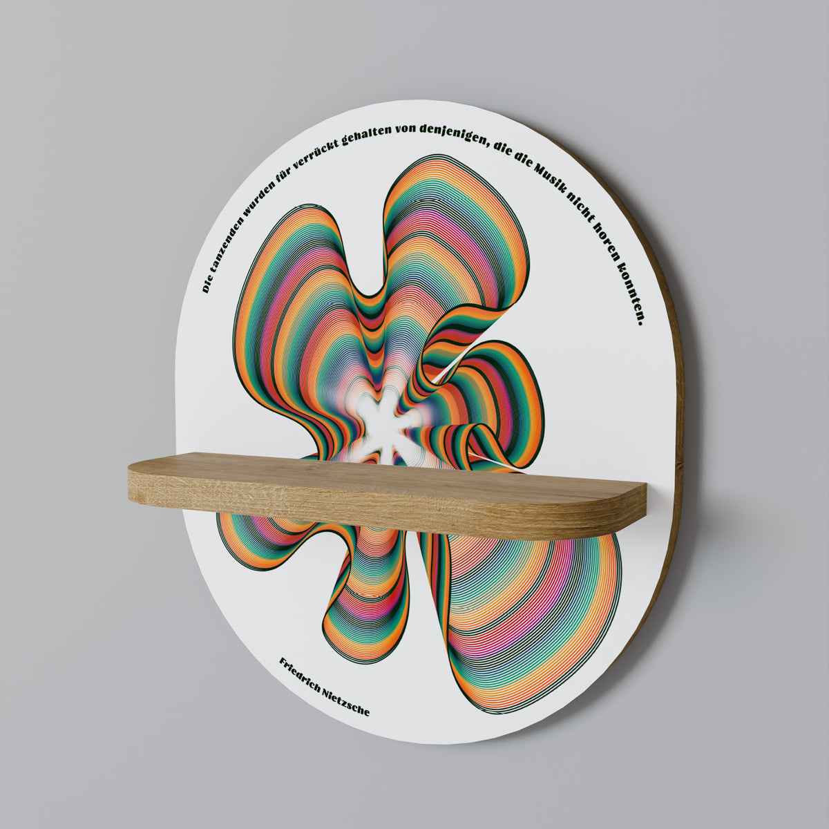 NOSTALGIC ECHOES [DE] Διακοσμητικό Ράφι Art Shelf