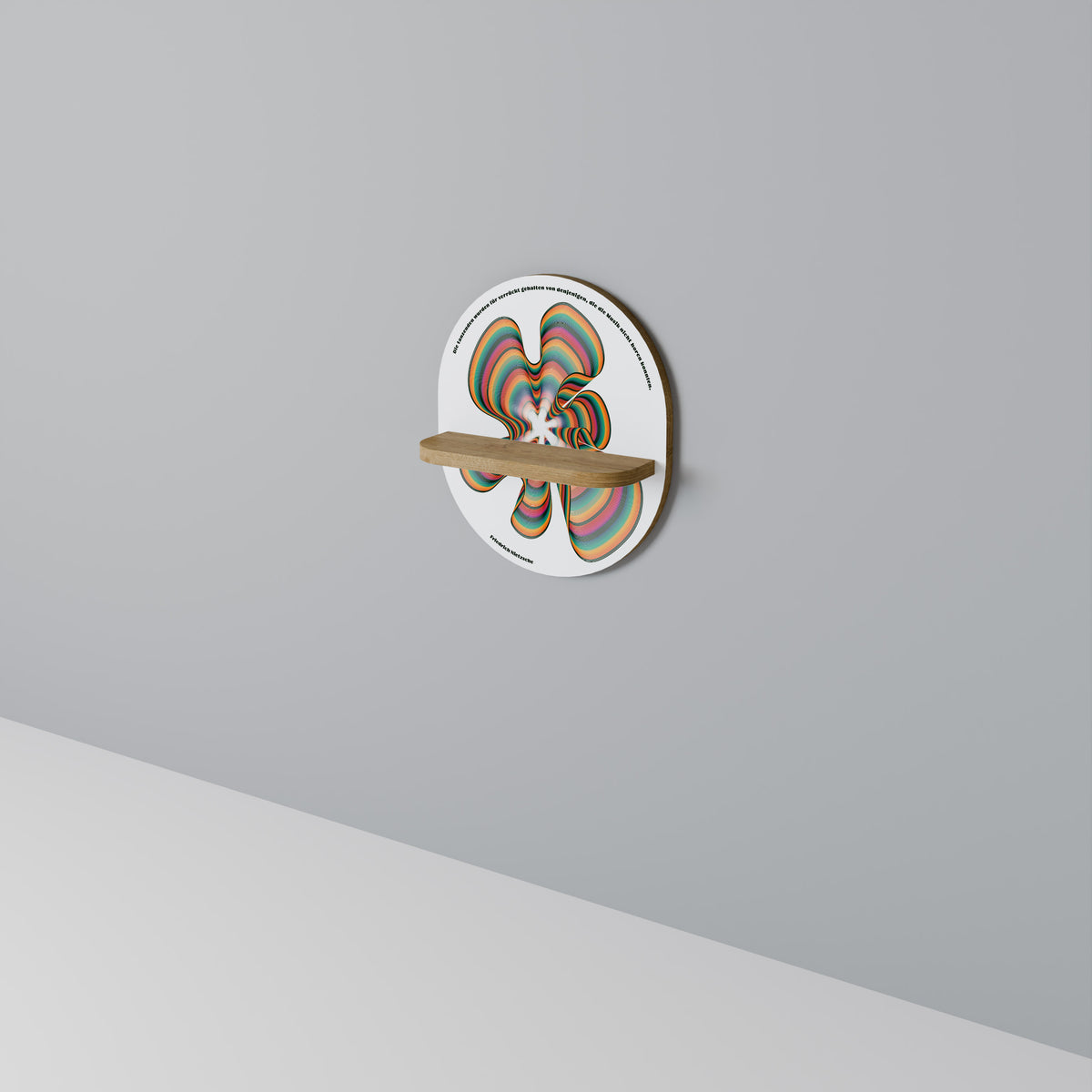 NOSTALGIC ECHOES [DE] Διακοσμητικό Ράφι Art Shelf