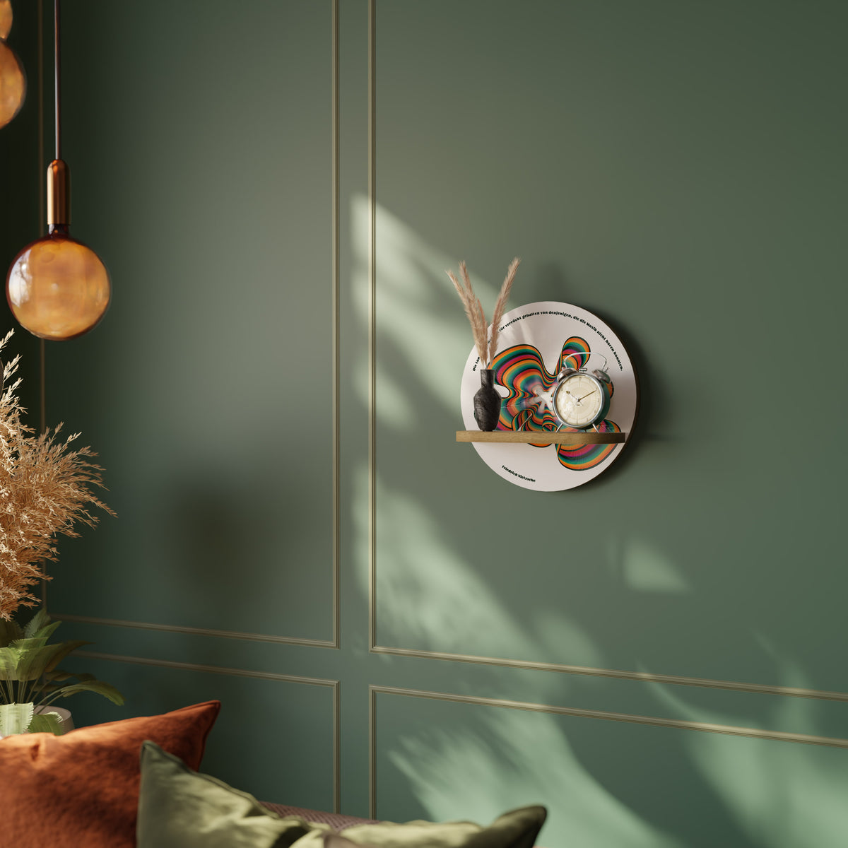 NOSTALGIC ECHOES [DE] Διακοσμητικό Ράφι Art Shelf