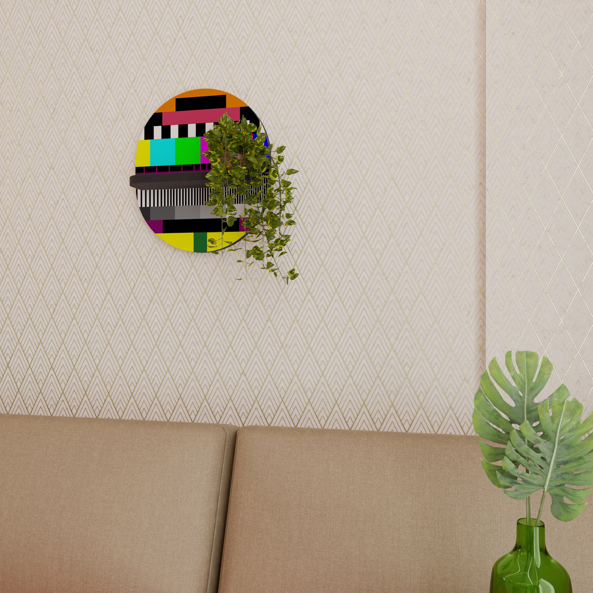 PHILIPS PATTERN Διακοσμητικό Ράφι Art Shelf