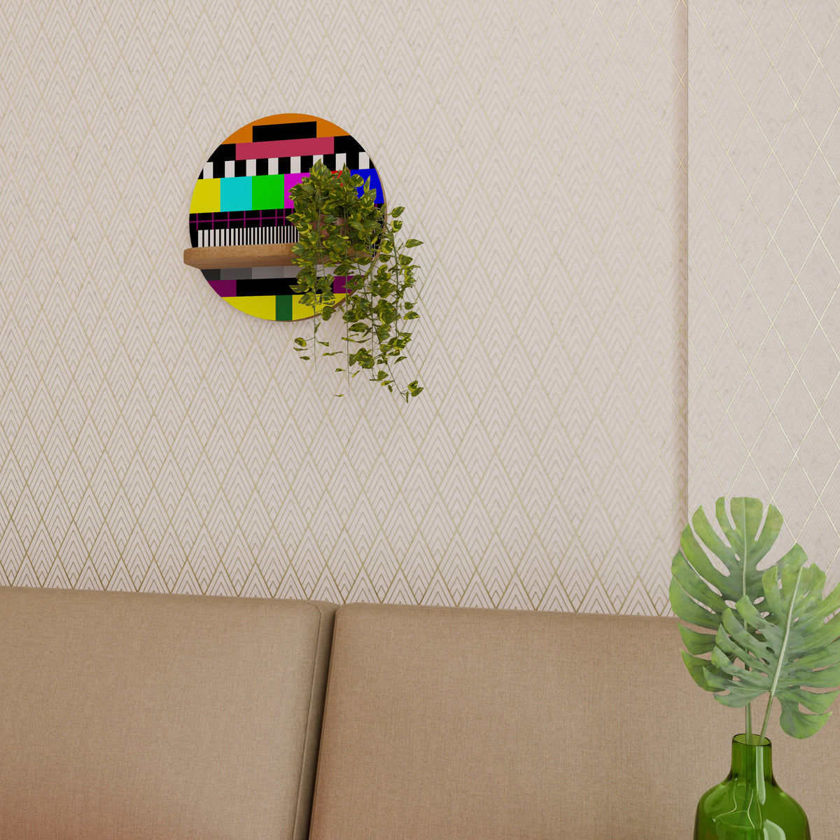 PHILIPS PATTERN Art Shelf
