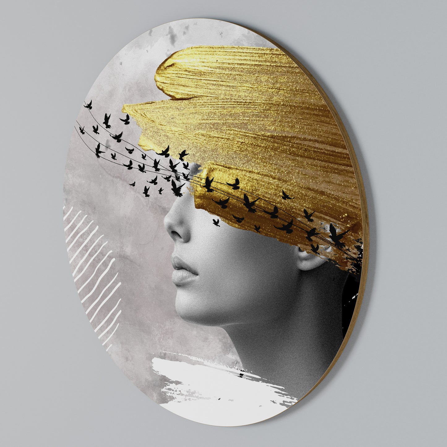 TREASURE THOUGHTS Round Wall Art