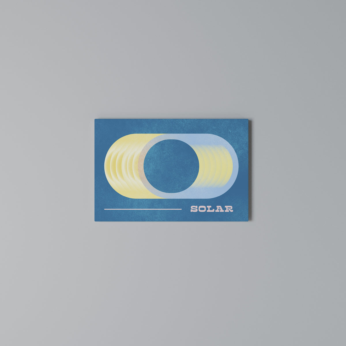 SOLAR APERTURE Horizontal Canvas Print