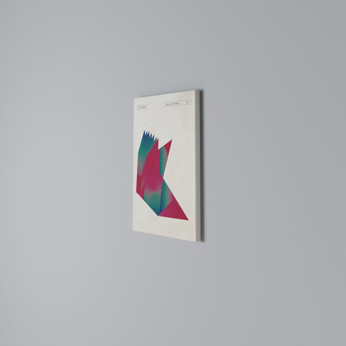 HOT POLYGON Κατακόρυφος Πίνακας σε Καμβά