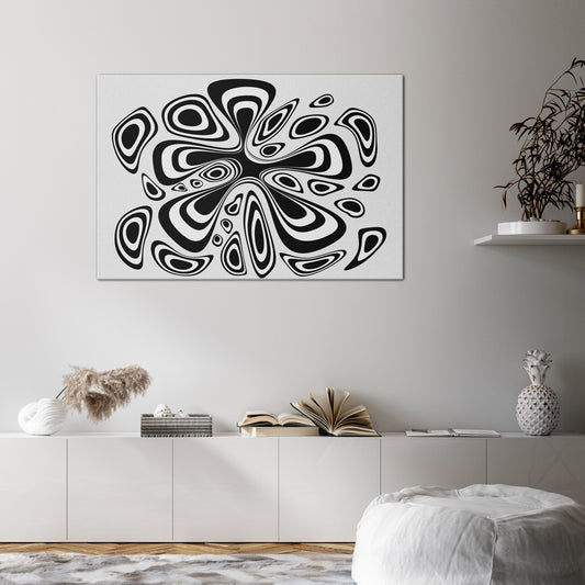 HIPNOTIZING BLOT Horizontal Canvas Print