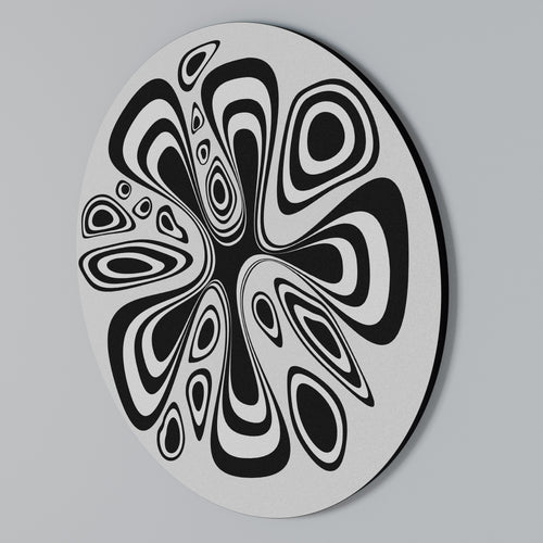HIPNOTIZING BLOT Round Wall Art