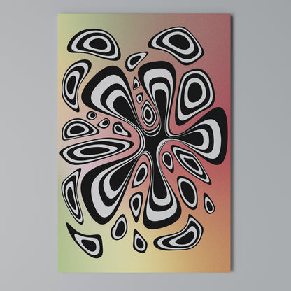 ILLUSIONARY SPLASH Κατακόρυφος Πίνακας σε Καμβά