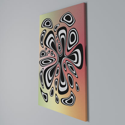 ILLUSIONARY SPLASH Κατακόρυφος Πίνακας σε Καμβά