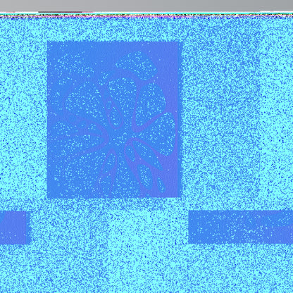 ILLUSIONARY SPLASH Κατακόρυφος Πίνακας σε Καμβά