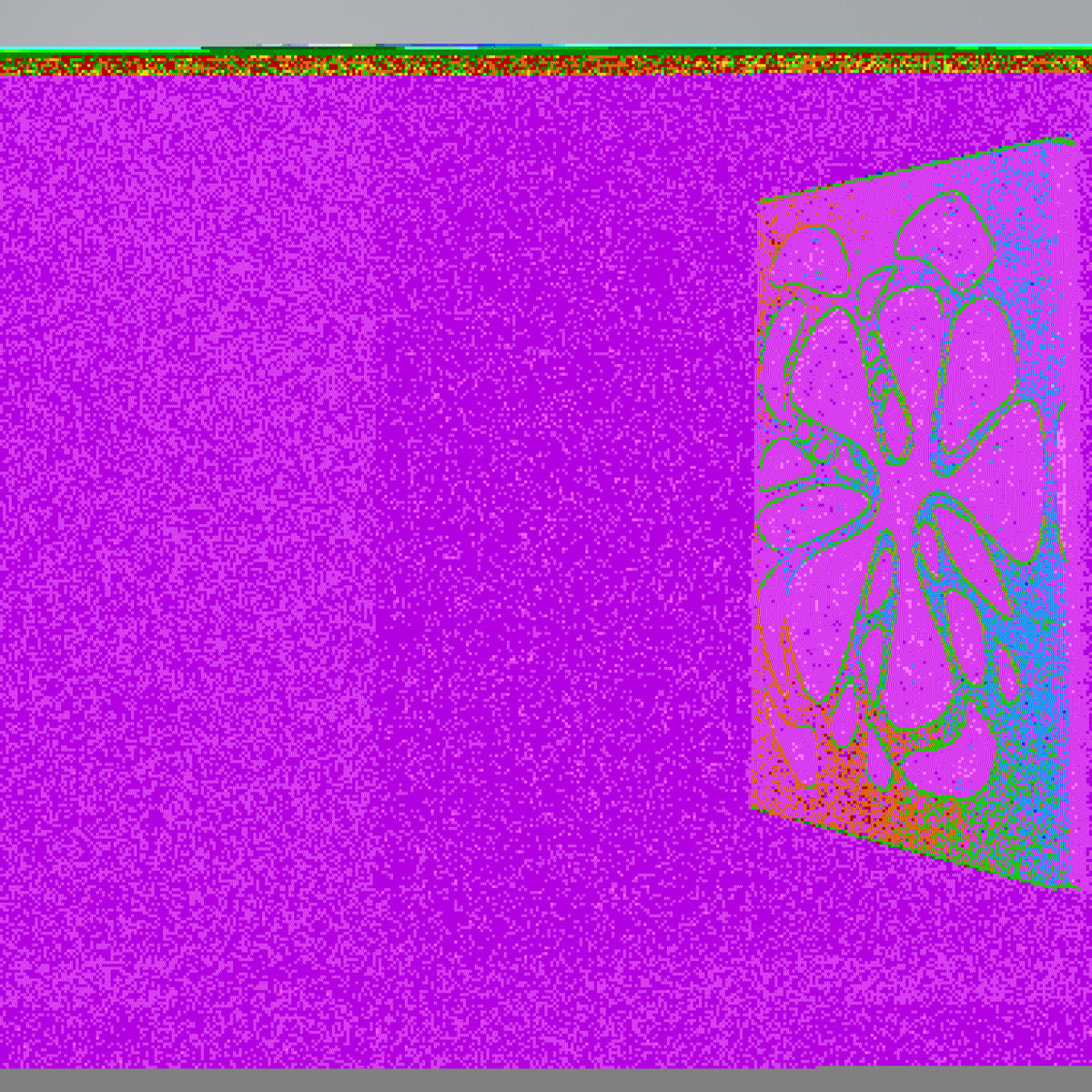 ILLUSIONARY SPLASH Κατακόρυφος Πίνακας σε Καμβά