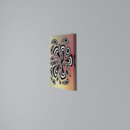ILLUSIONARY SPLASH Κατακόρυφος Πίνακας σε Καμβά