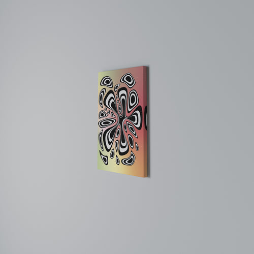 ILLUSIONARY SPLASH Κατακόρυφος Πίνακας σε Καμβά