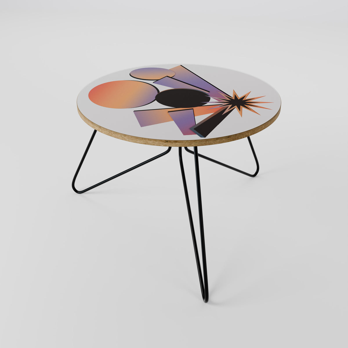 ANGULAR ARTISTRY Τραπεζάκι σαλονιού