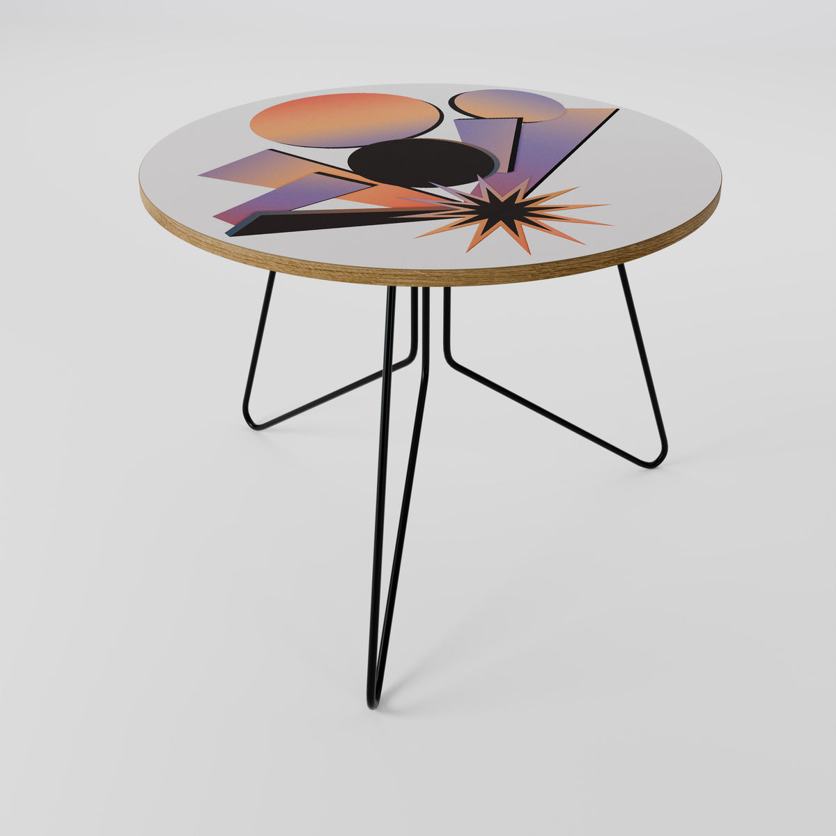 ANGULAR ARTISTRY Τραπεζάκι σαλονιού