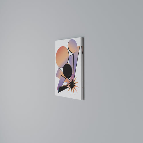 ANGULAR ARTISTRY Κατακόρυφος Πίνακας σε Καμβά