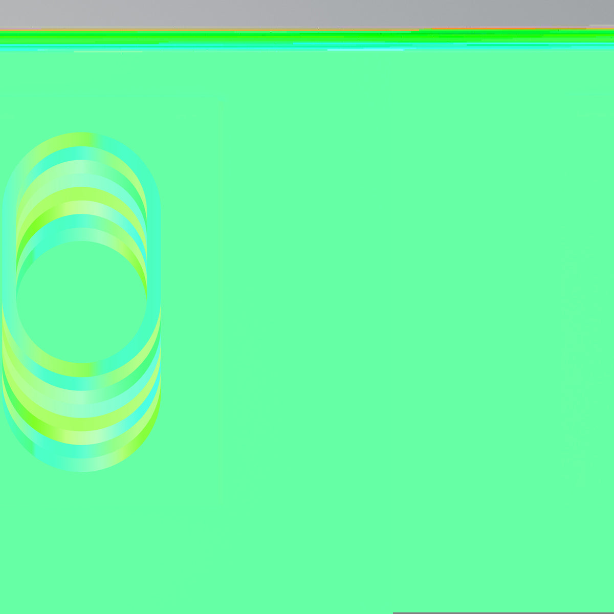 ELIPTICAL GRADIENTS Κατακόρυφος Πίνακας σε Καμβά