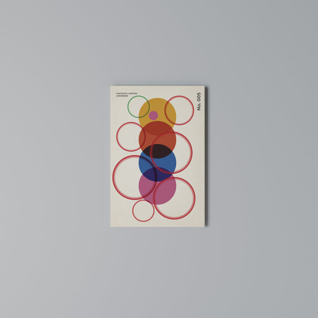 FANTASTIC UNIVERSES Vertical Canvas Print