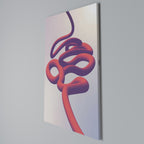 INFINITY WIRE Κατακόρυφος Πίνακας σε Καμβά