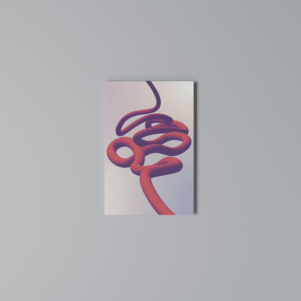 INFINITY WIRE Κατακόρυφος Πίνακας σε Καμβά