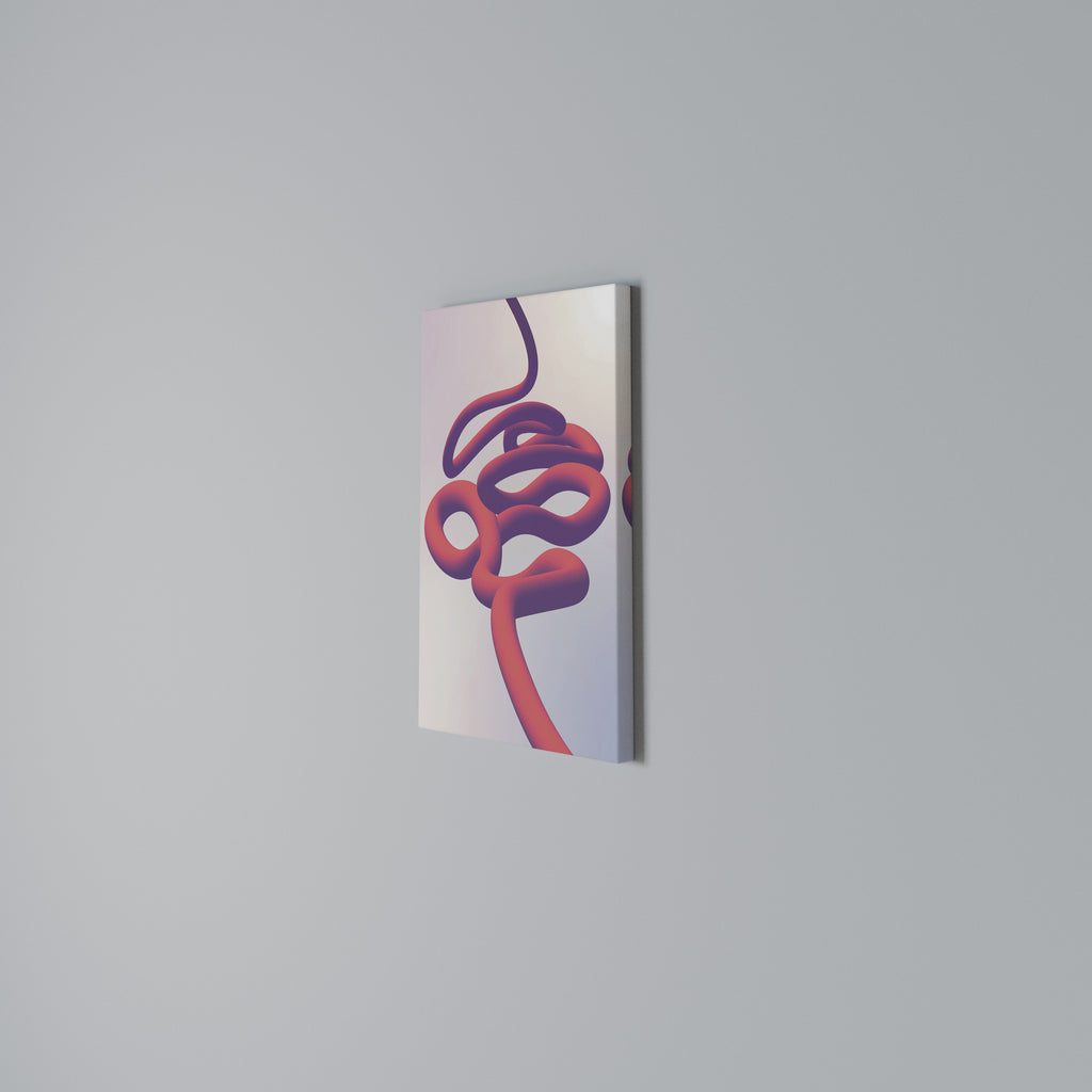 INFINITY WIRE Κατακόρυφος Πίνακας σε Καμβά