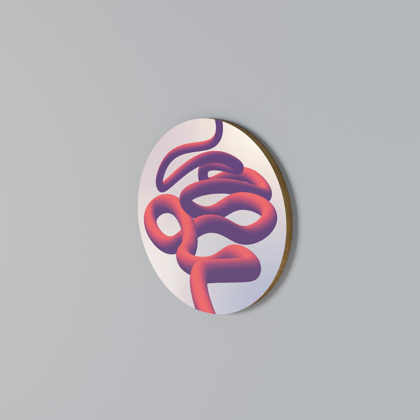 INFINITY WIRE Round Wall Art