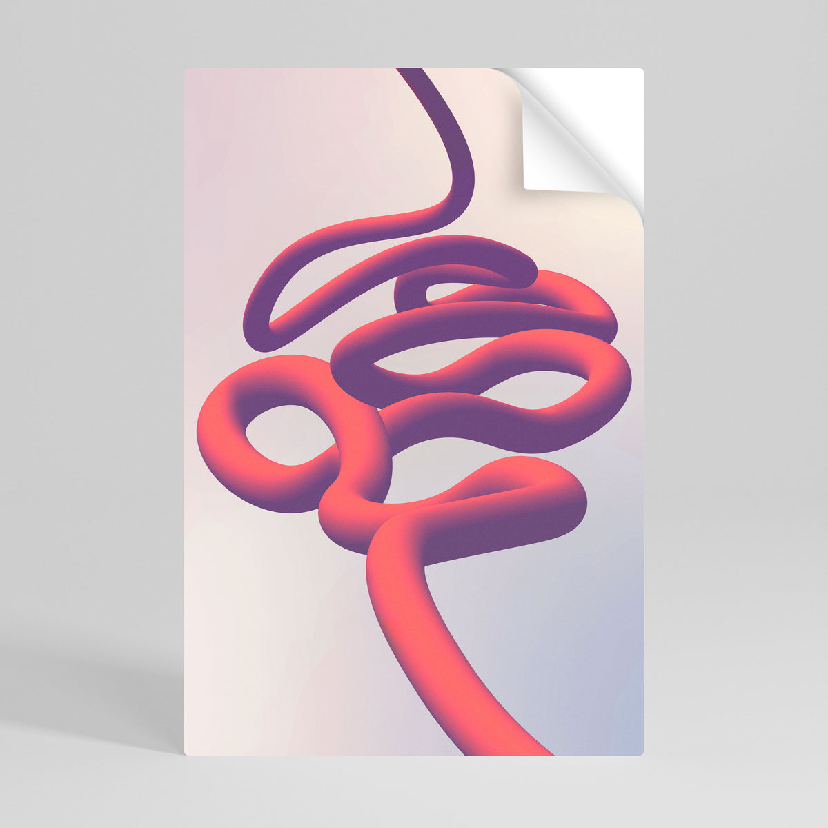 INFINITY WIRE Αυτοκόλλητη Αφίσα κάθετη