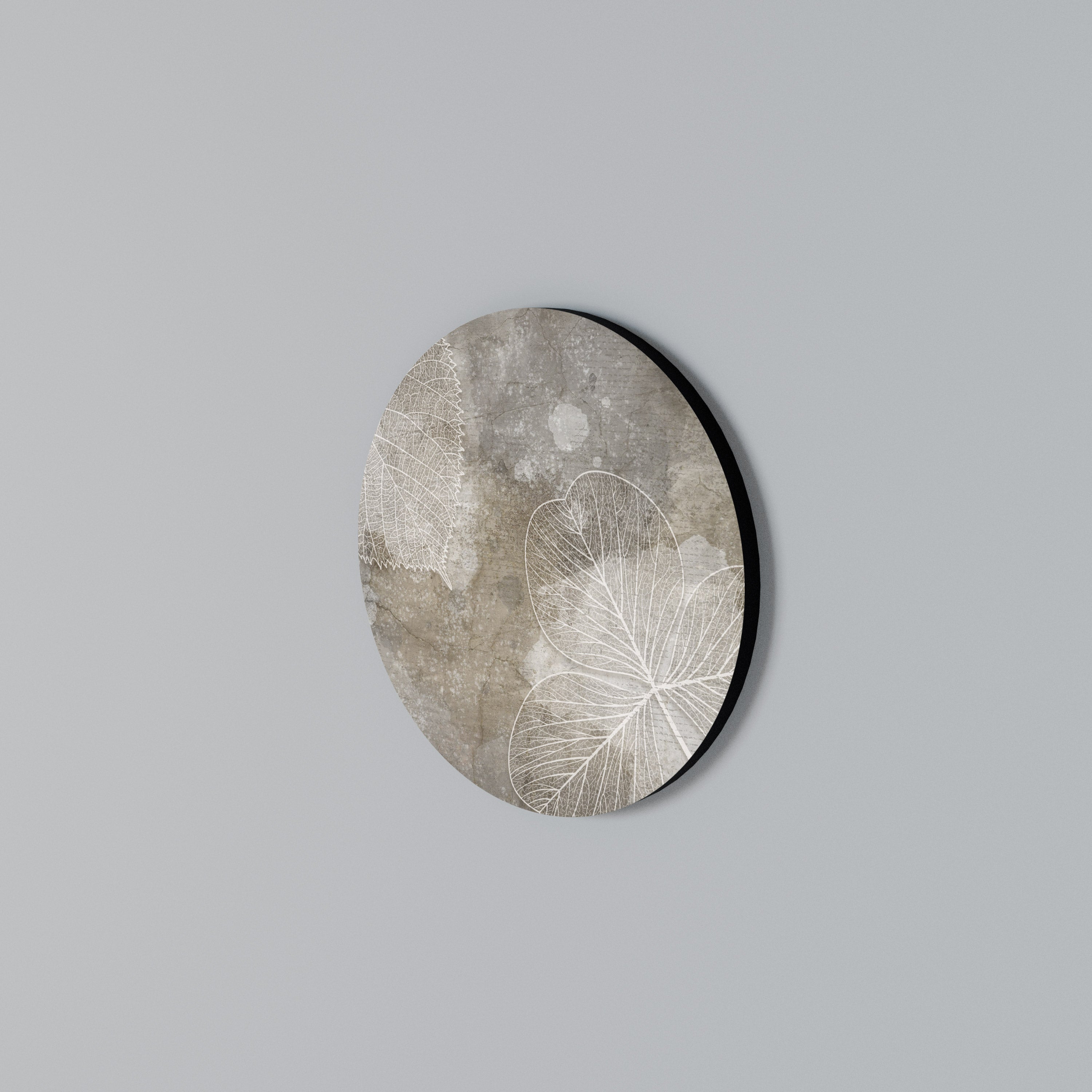 FAIR NERVATION Round Wall Art
