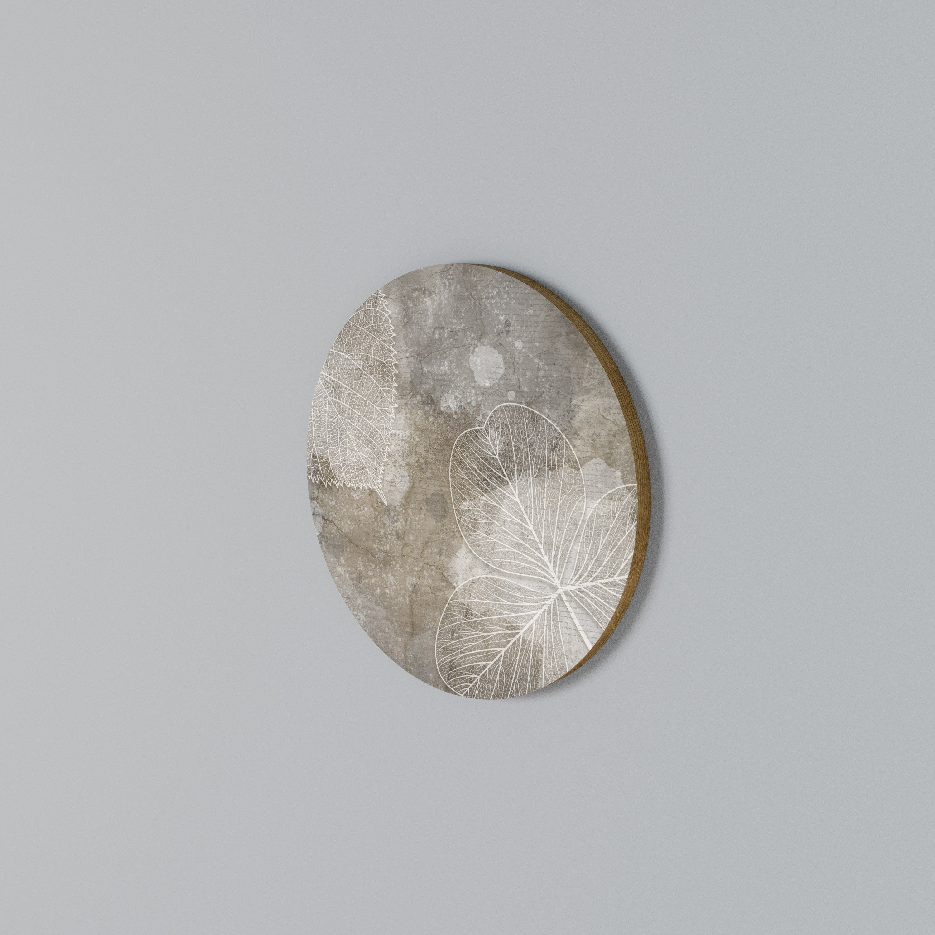 FAIR NERVATION Round Wall Art