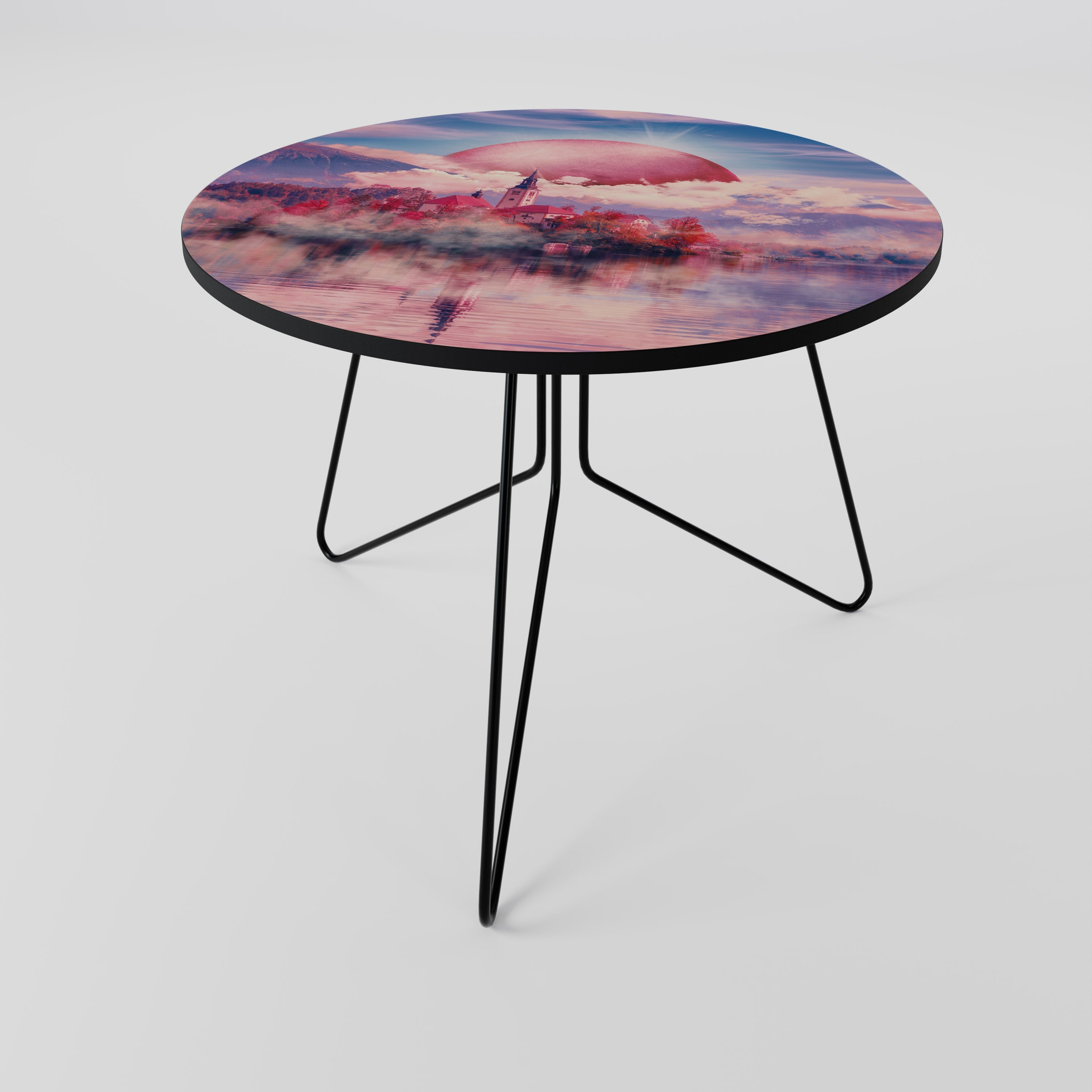 MARS OVER THE BLED LAKE Coffee Table 69