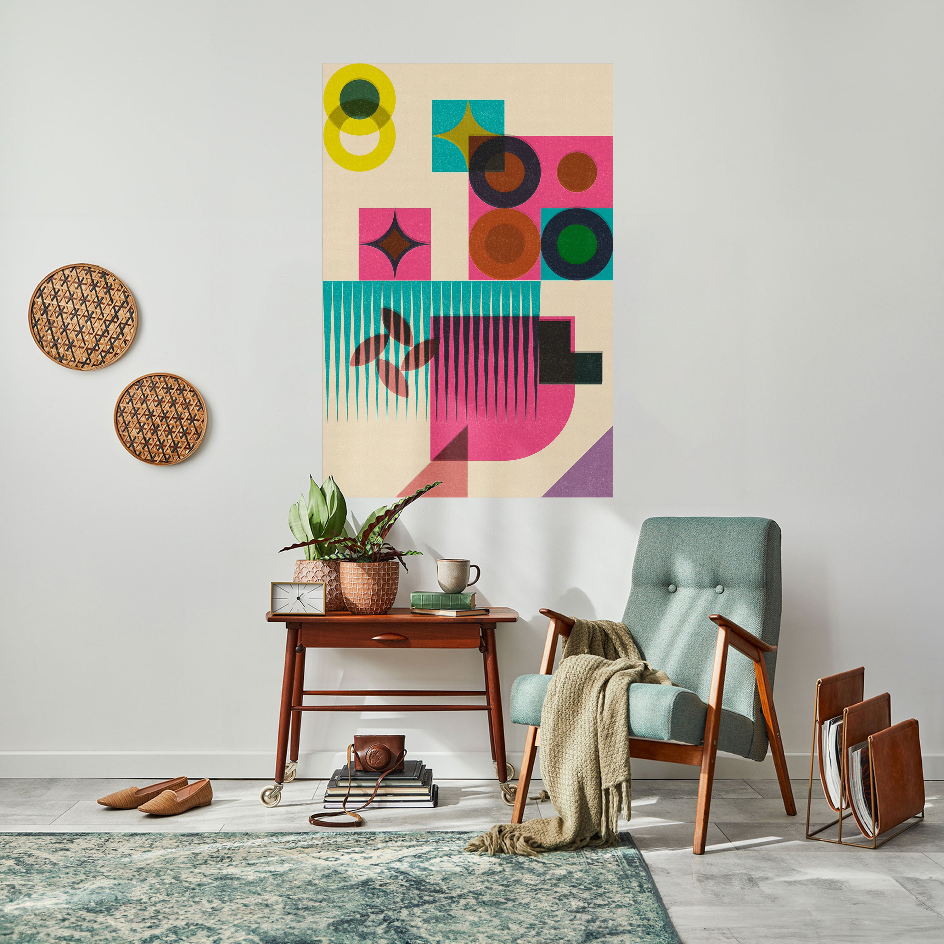 FORM VARIETY Peel and Stick Vertical Poster