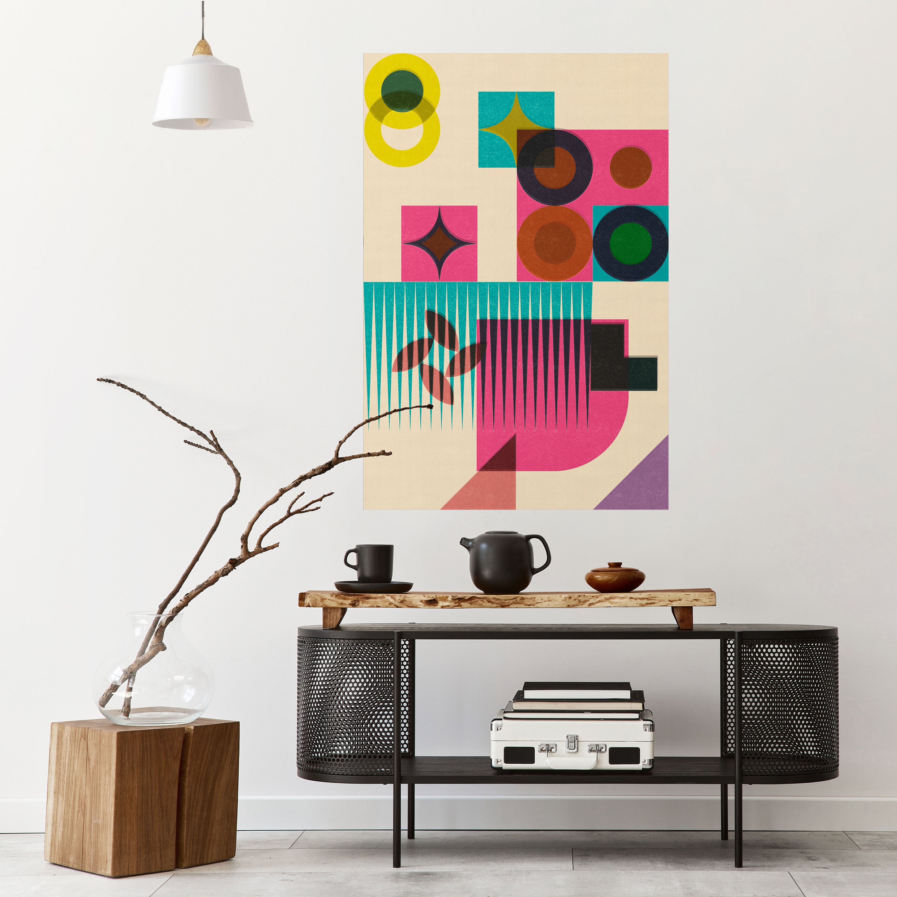 FORM VARIETY Peel and Stick Vertical Poster