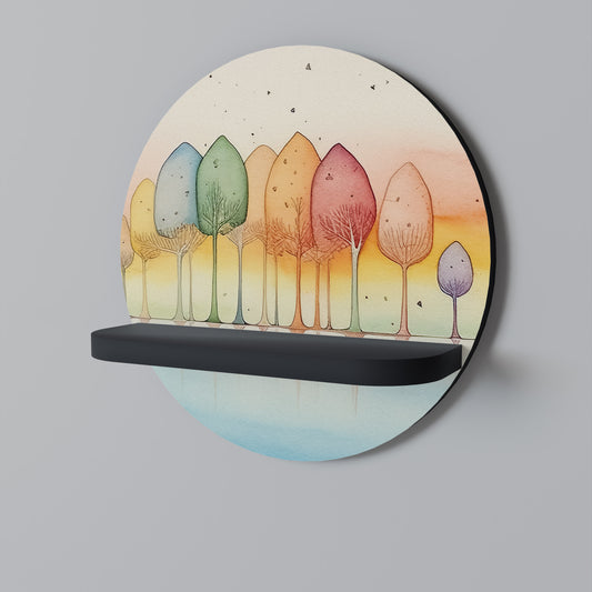 COLORFUL OASIS Διακοσμητικό Ράφι Art Shelf